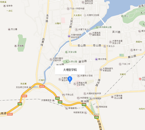 （大理大学医学院）地理位置