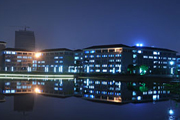 校园夜景
