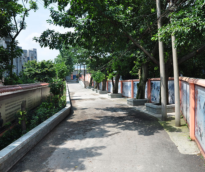 重庆市卫生技工学校走廊