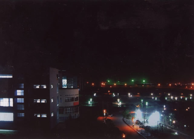 重庆文理学院红河校区夜景