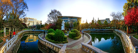 云南师范大学校园环境介绍